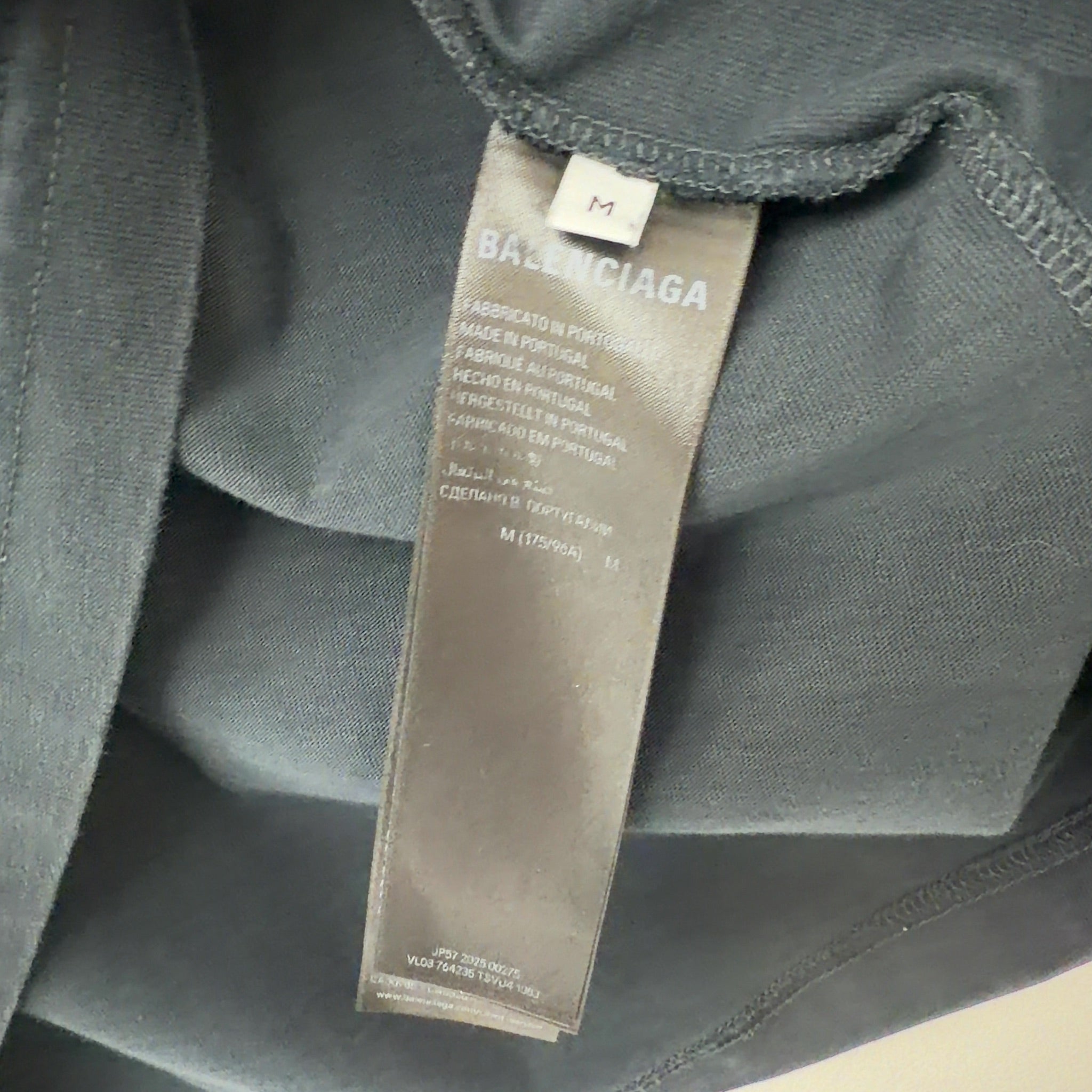 Balenciaga Nano BB Logo Oversized T-Shirt