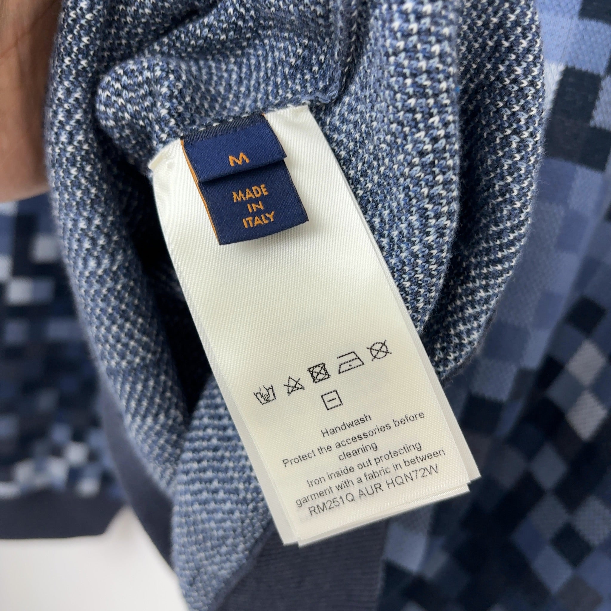 Louis Vuitton Damier Crewneck Blue