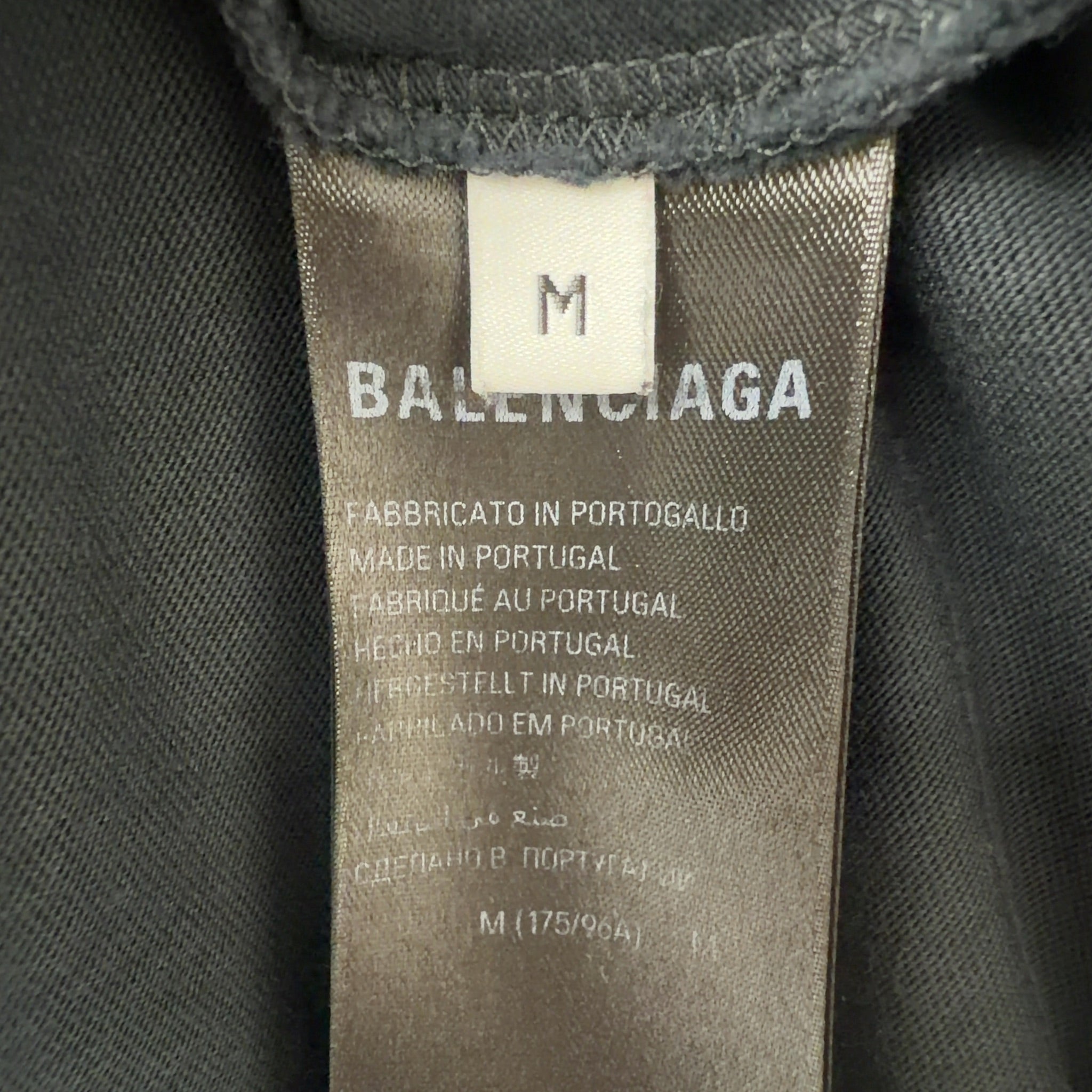 Balenciaga Nano BB Logo Oversized T-Shirt