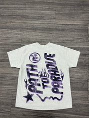 Hellstar Jesus T-Shirt Grey
