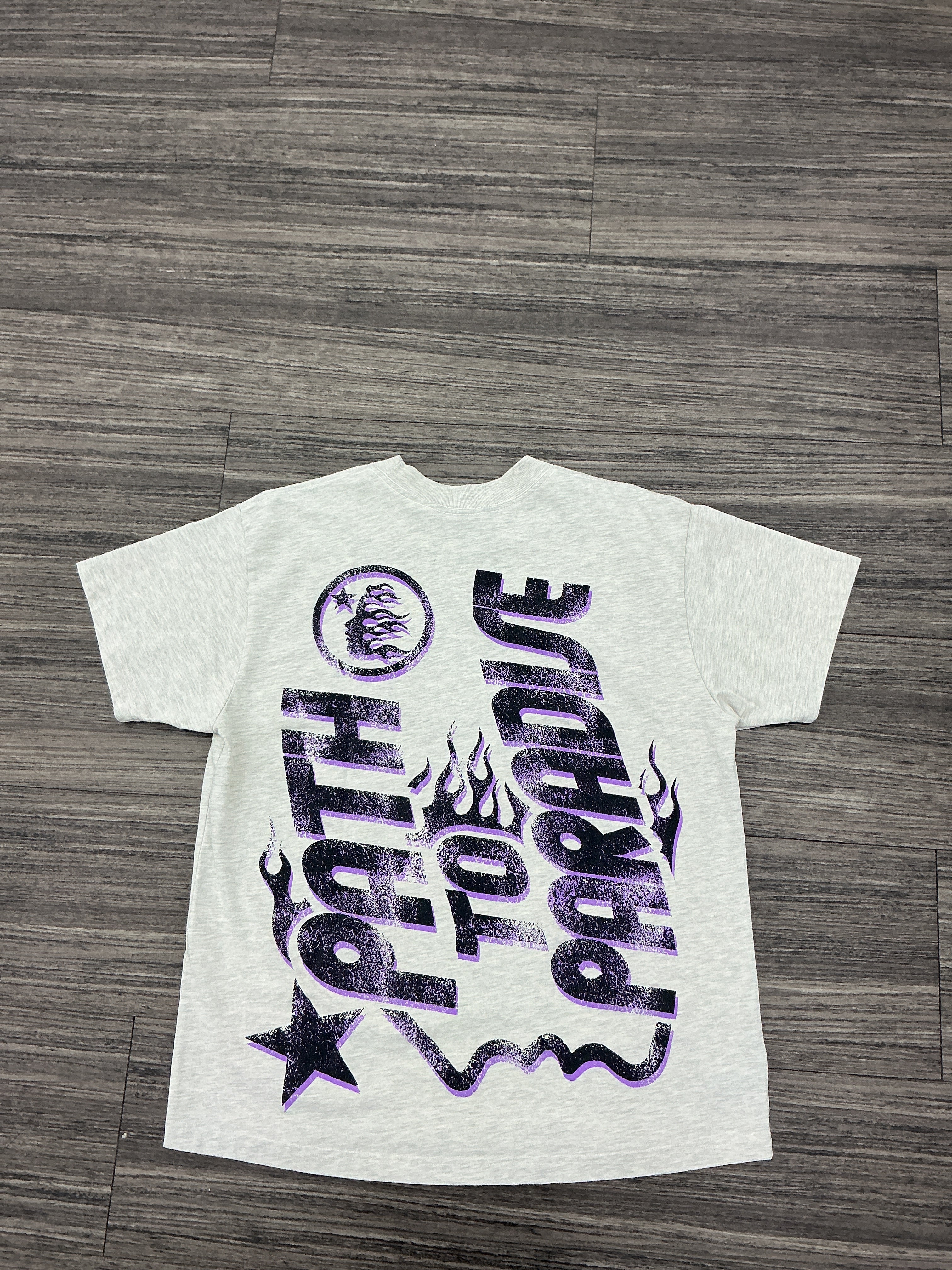 Hellstar Jesus T-Shirt Grey