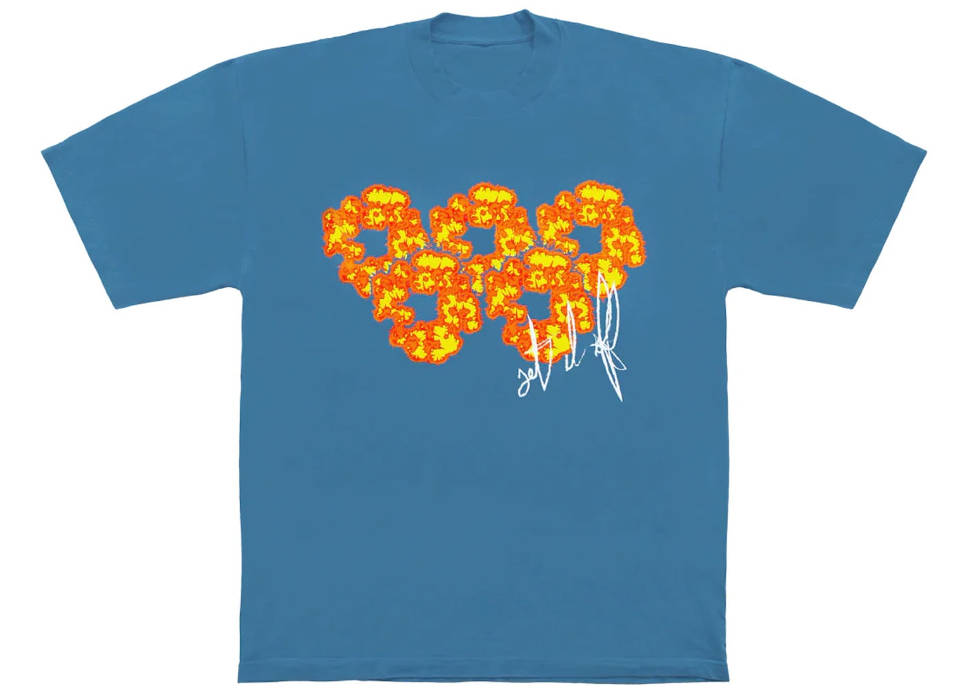 Denim Tears x Offset Set It Off #2 T-shirt Blue