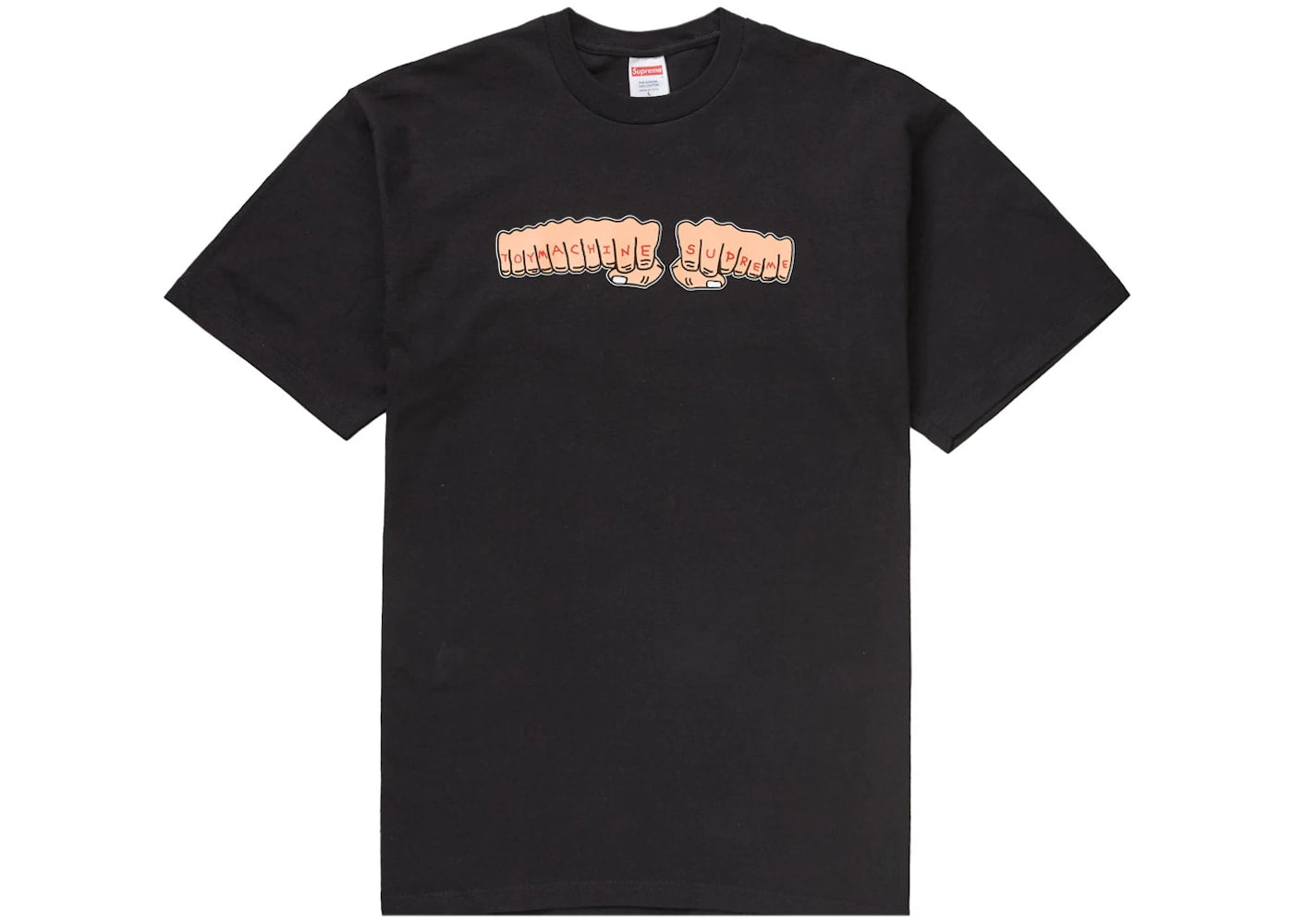 Supreme Toy Machine Fist Tee Black