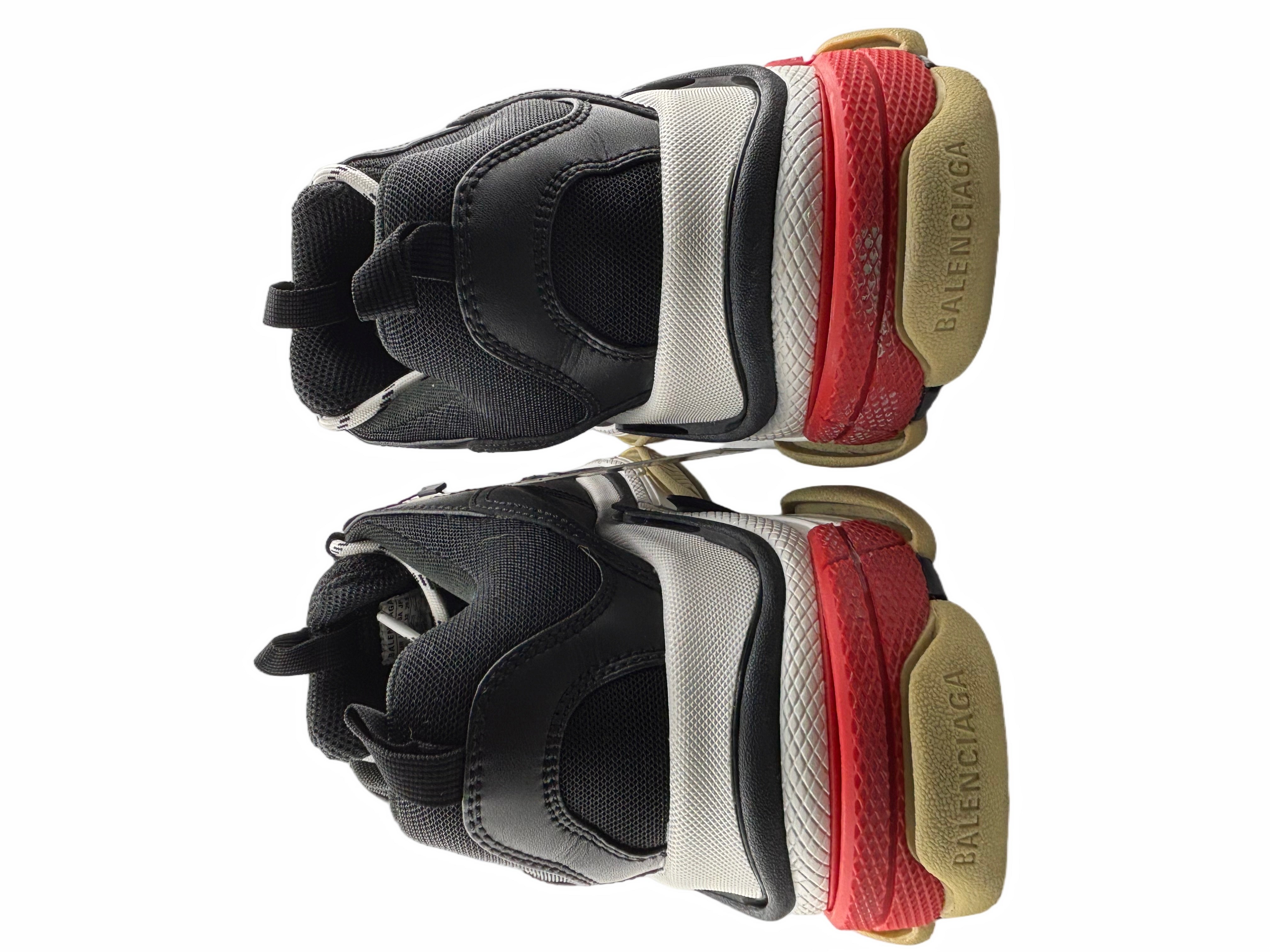 Balenciaga Triple S Black White Red (2018 Reissue)