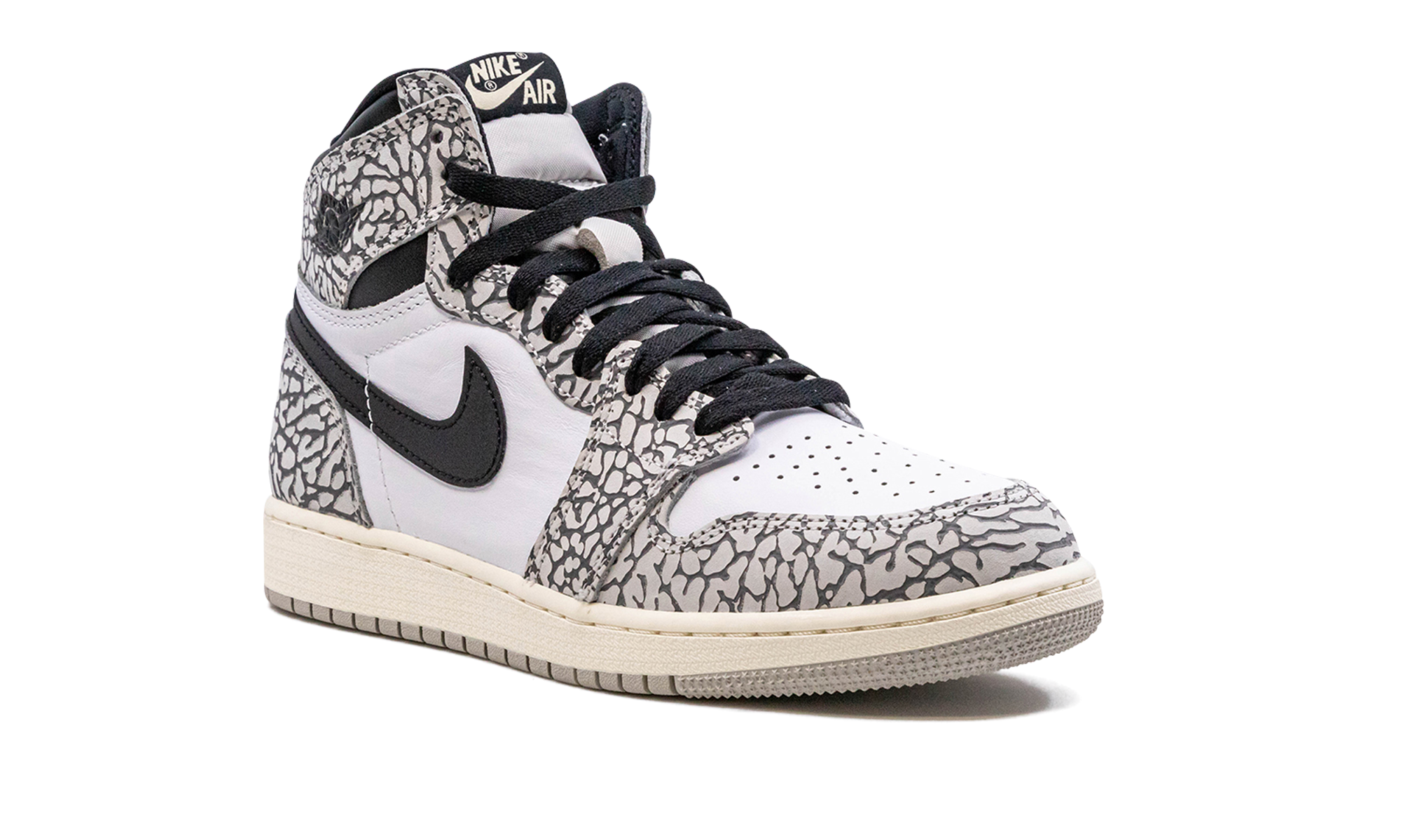 Jordan 1 Retro High OG White Cement (GS)