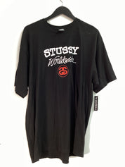 Stussy Worldwide Tee Black