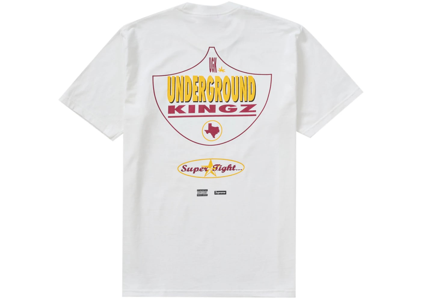 Supreme UGK Super Tight Tee White