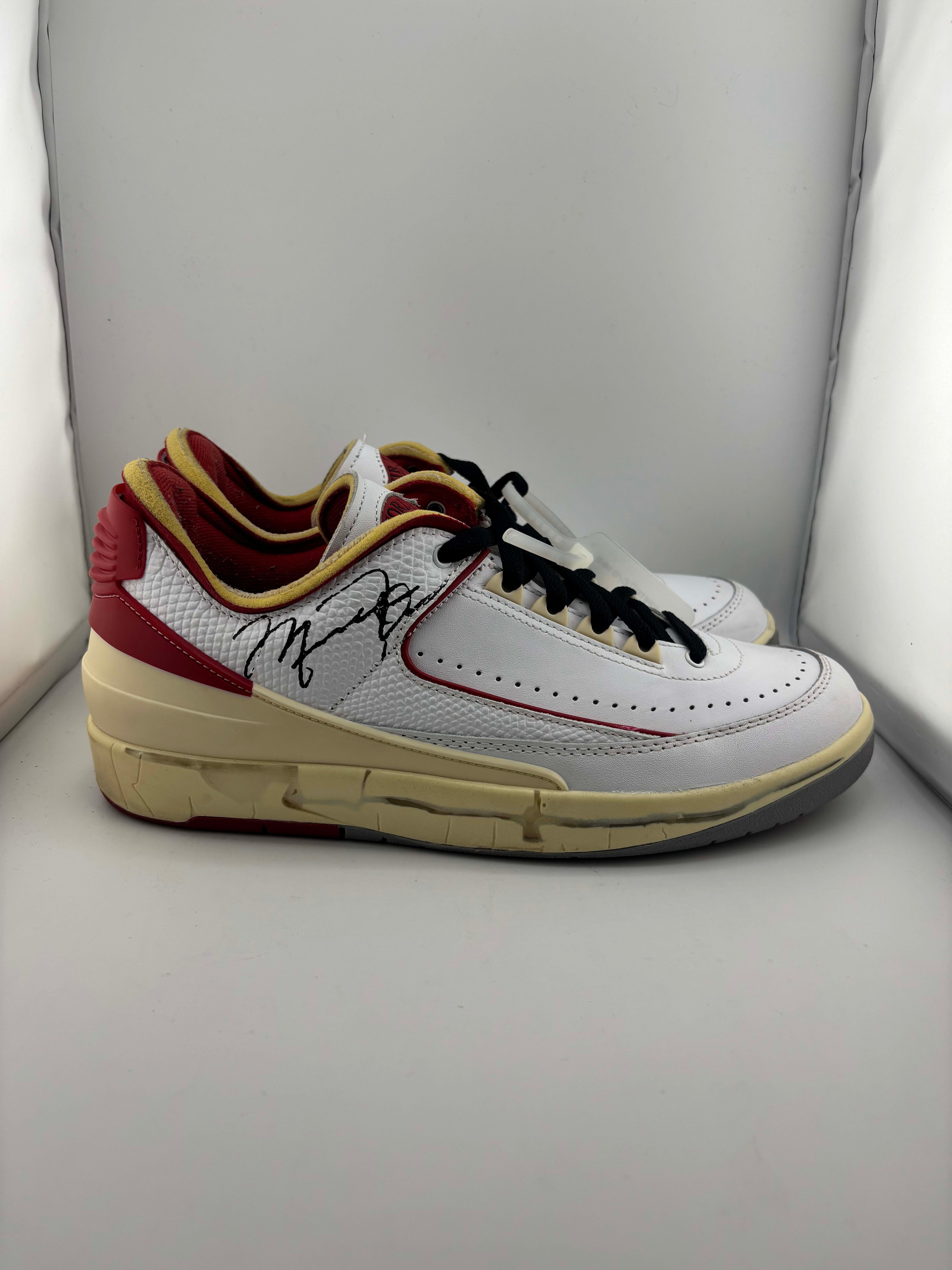 Jordan 2 Retro Low SP Off-White White Red