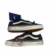 Vans Premium Old Skool 36 Paint Splatter Charcoal Grey