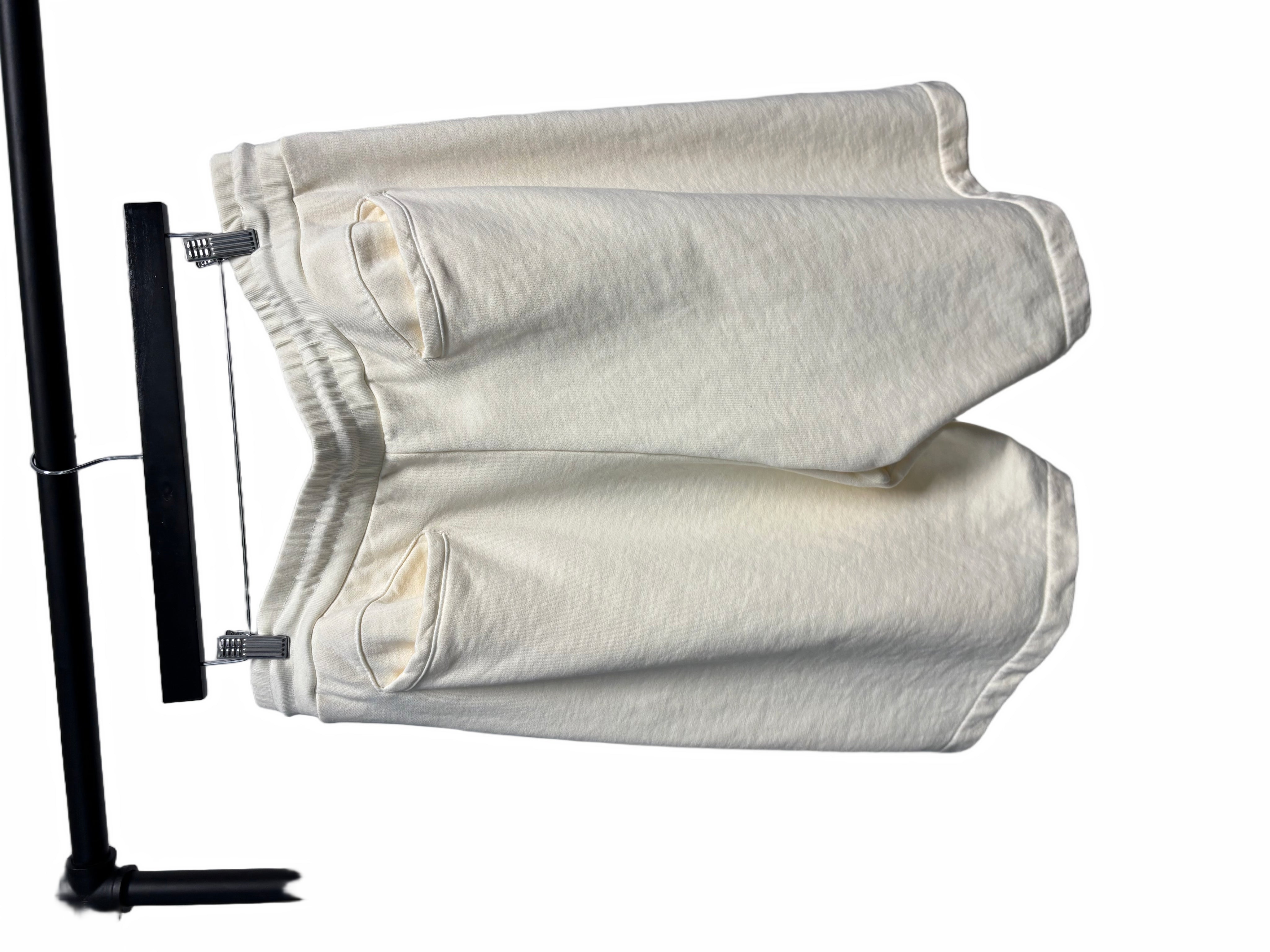 Rhude Script Sweatshorts Cream 