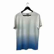 Dior Oblique Gradient Tee Blue/White