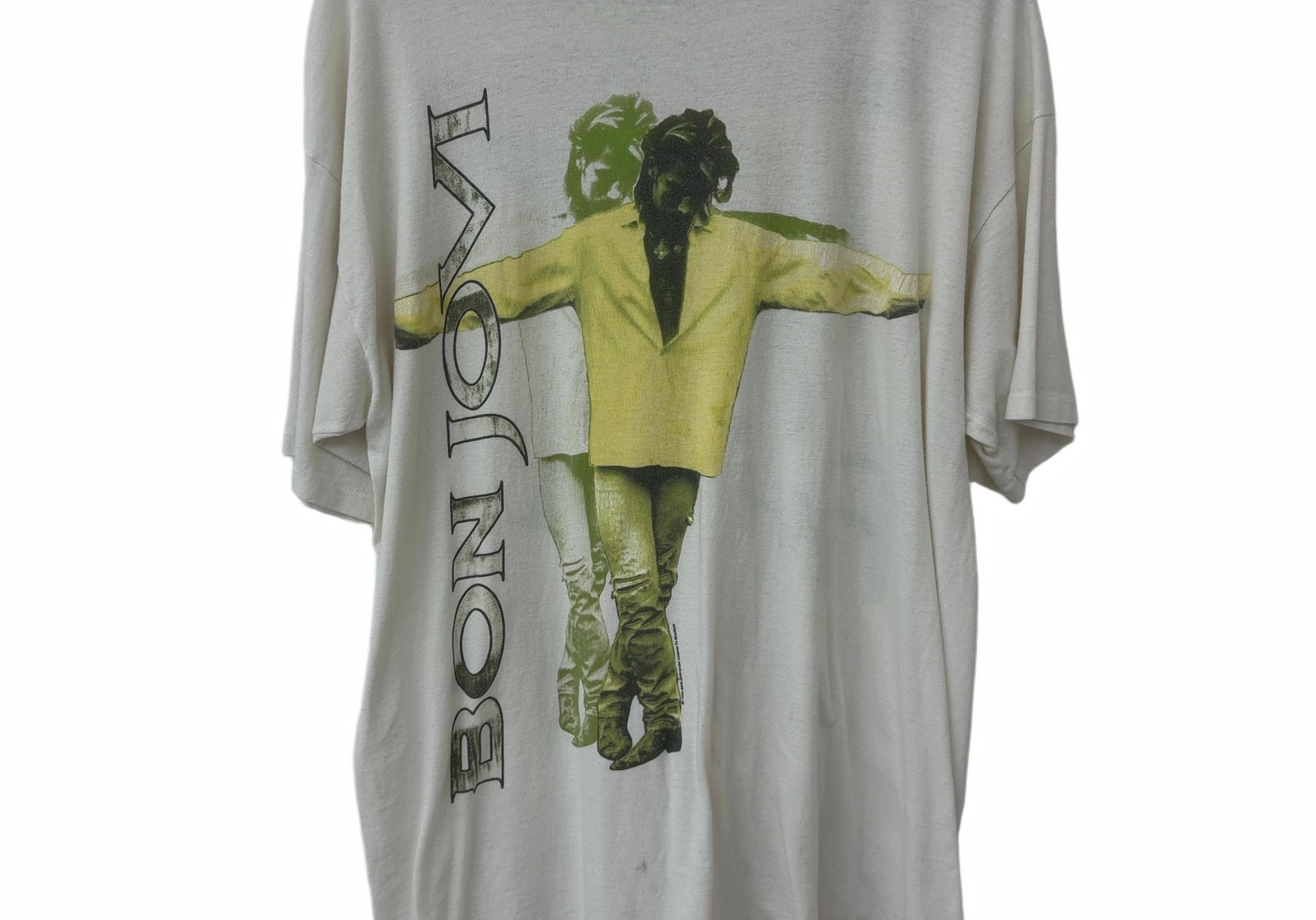 Vintage Bon Jovi 1992 Tour Tee White