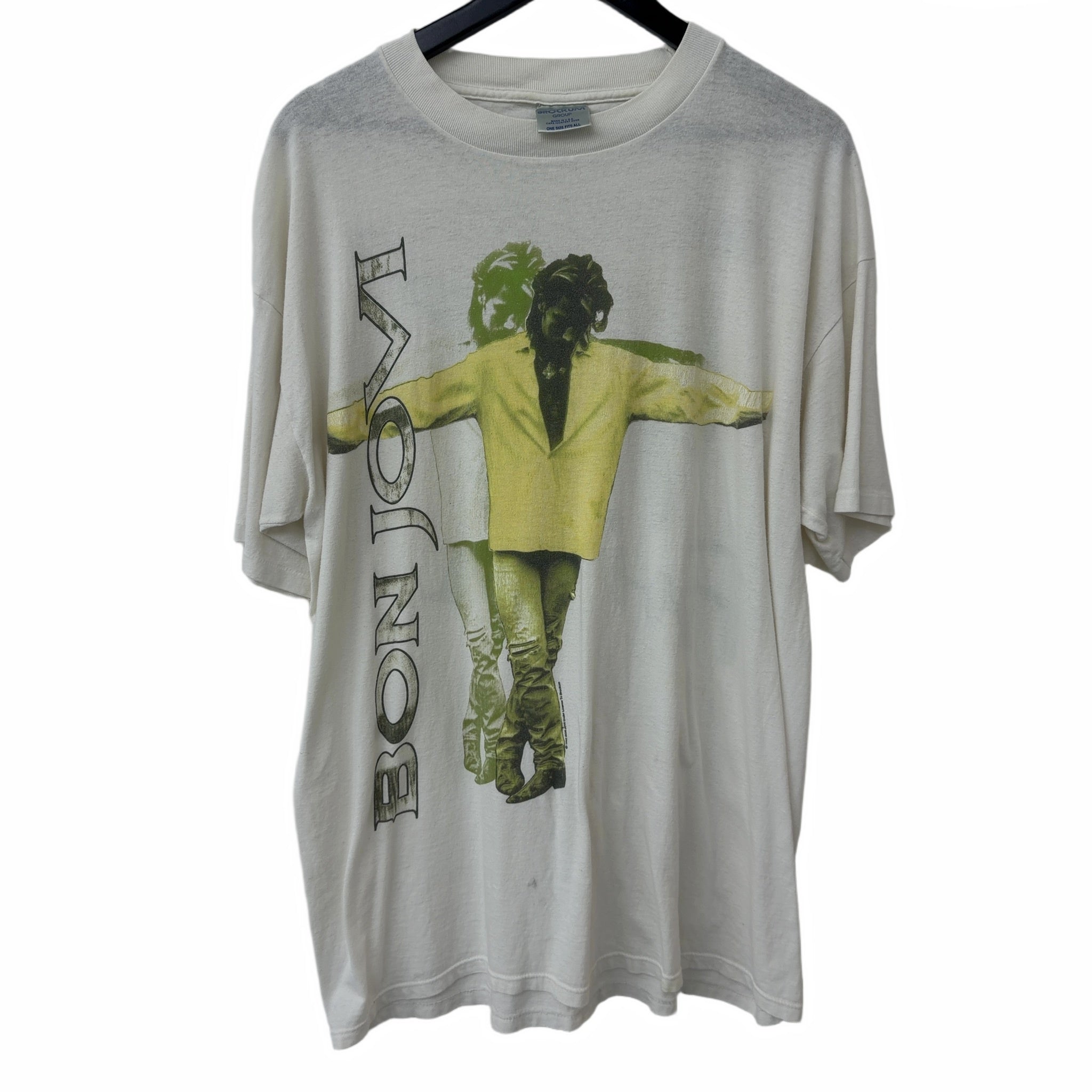 Vintage Bon Jovi 1992 Tour Tee White