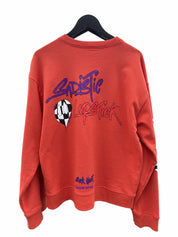 Chrome Hearts x Matty Boy PPO U HD PLVR Red Sweatshirt Red