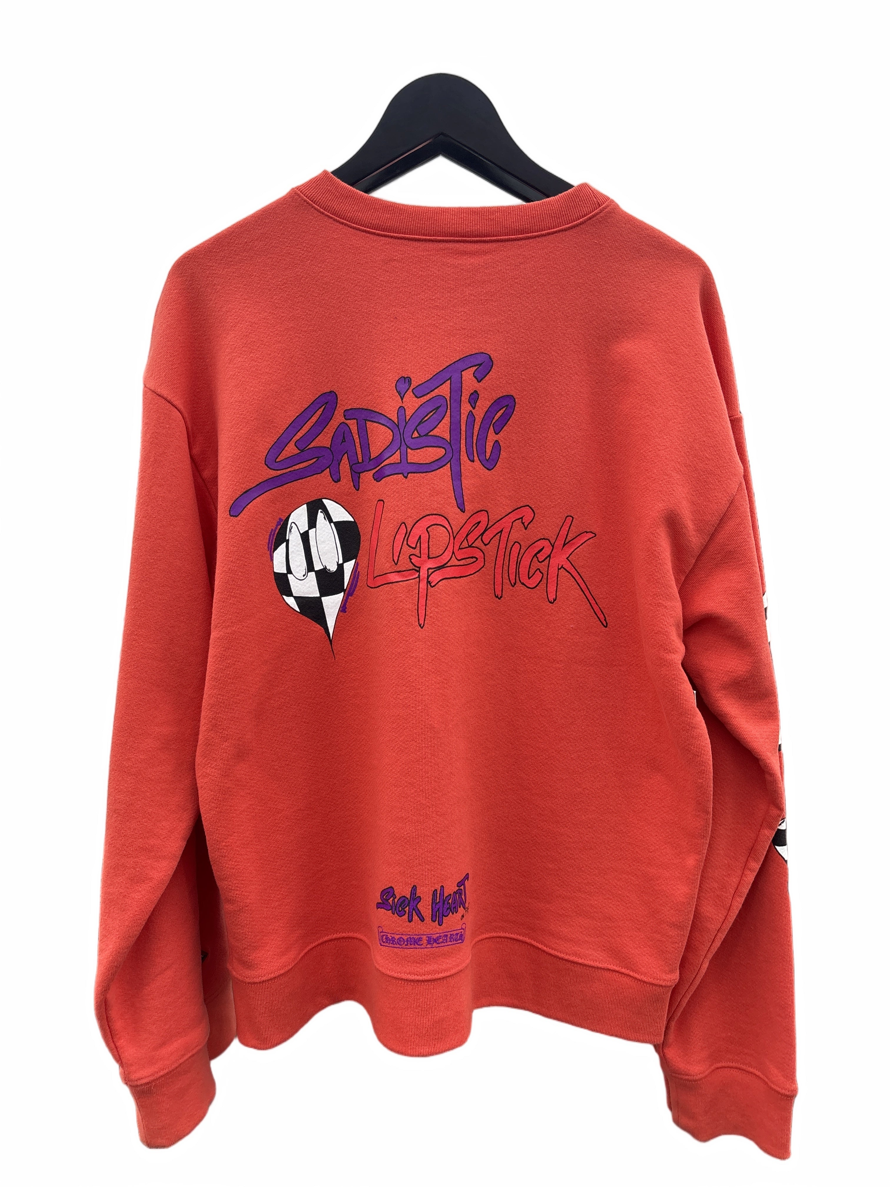 Chrome Hearts x Matty Boy PPO U HD PLVR Red Sweatshirt Red