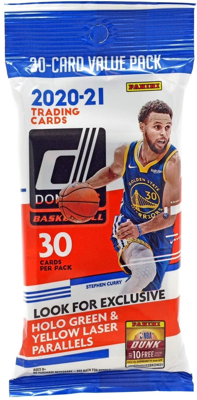 2020-21 Panini Donruss Basketball Fat Pack