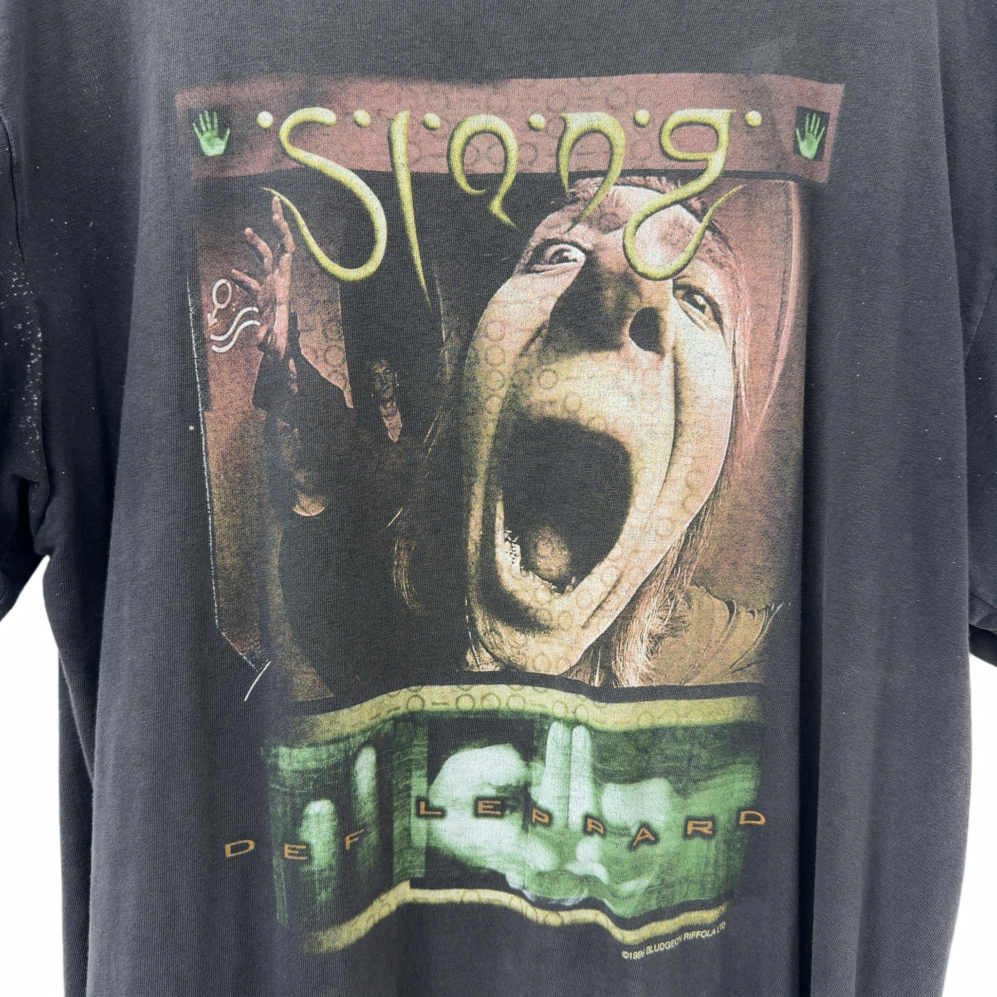 Vintage 1996 Def Leppard Slang Tour Tee