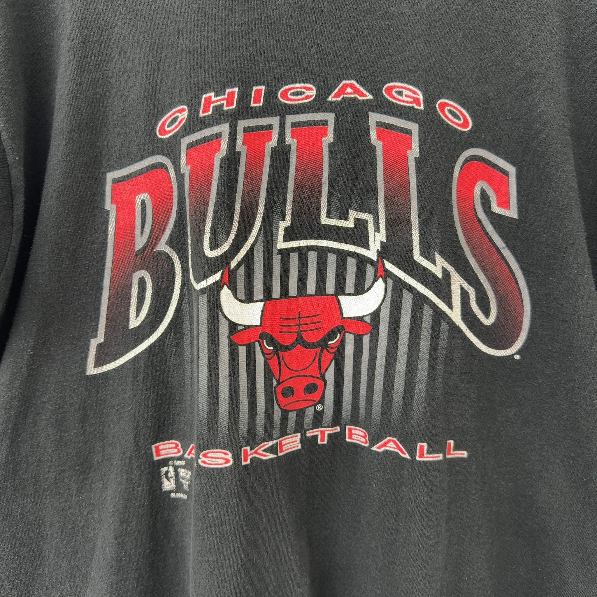 Vintage Chicago Bulls Basketball Tee Black