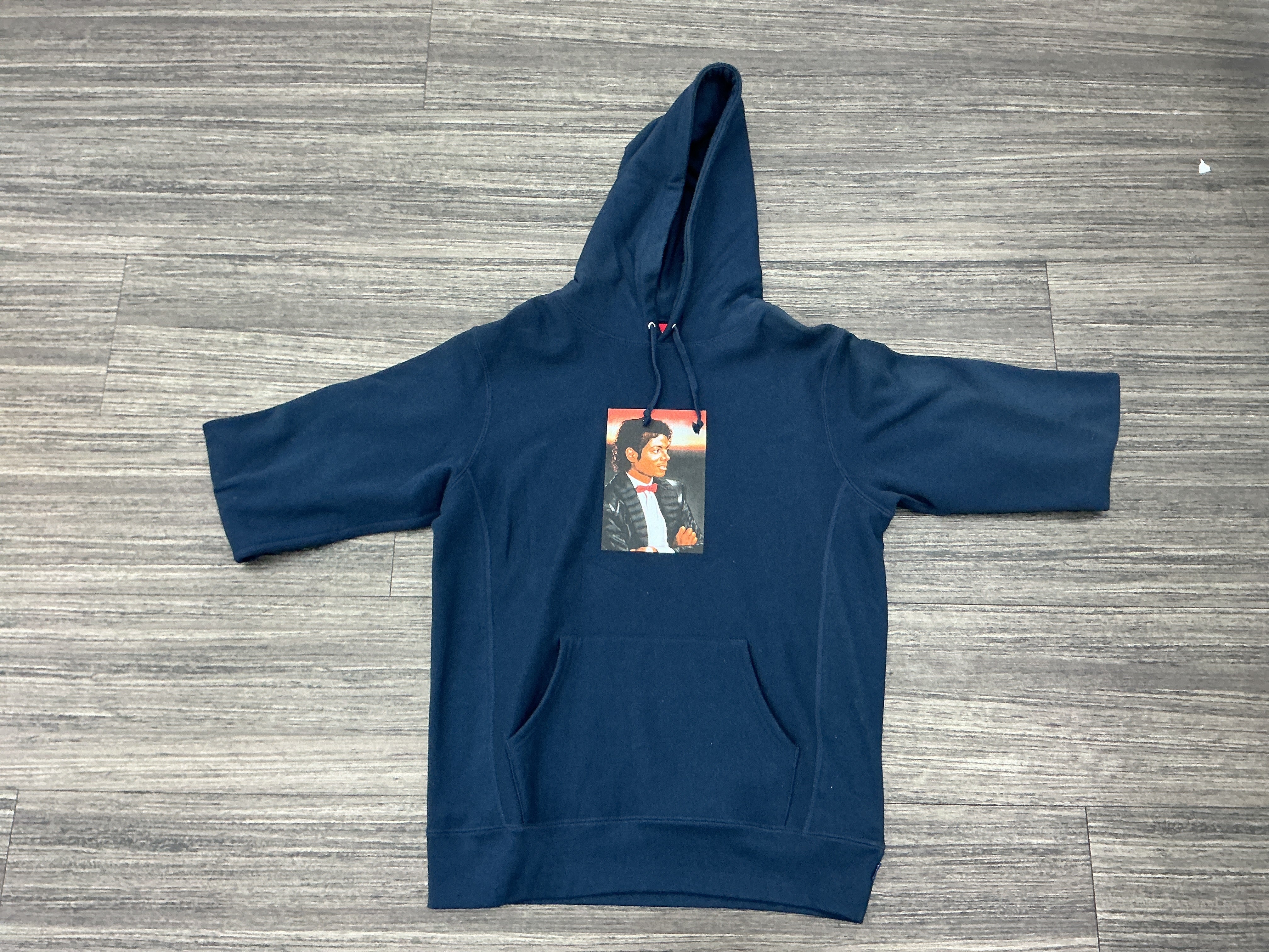 Supreme Michael Jackson Hooded Sweatshirt Navy