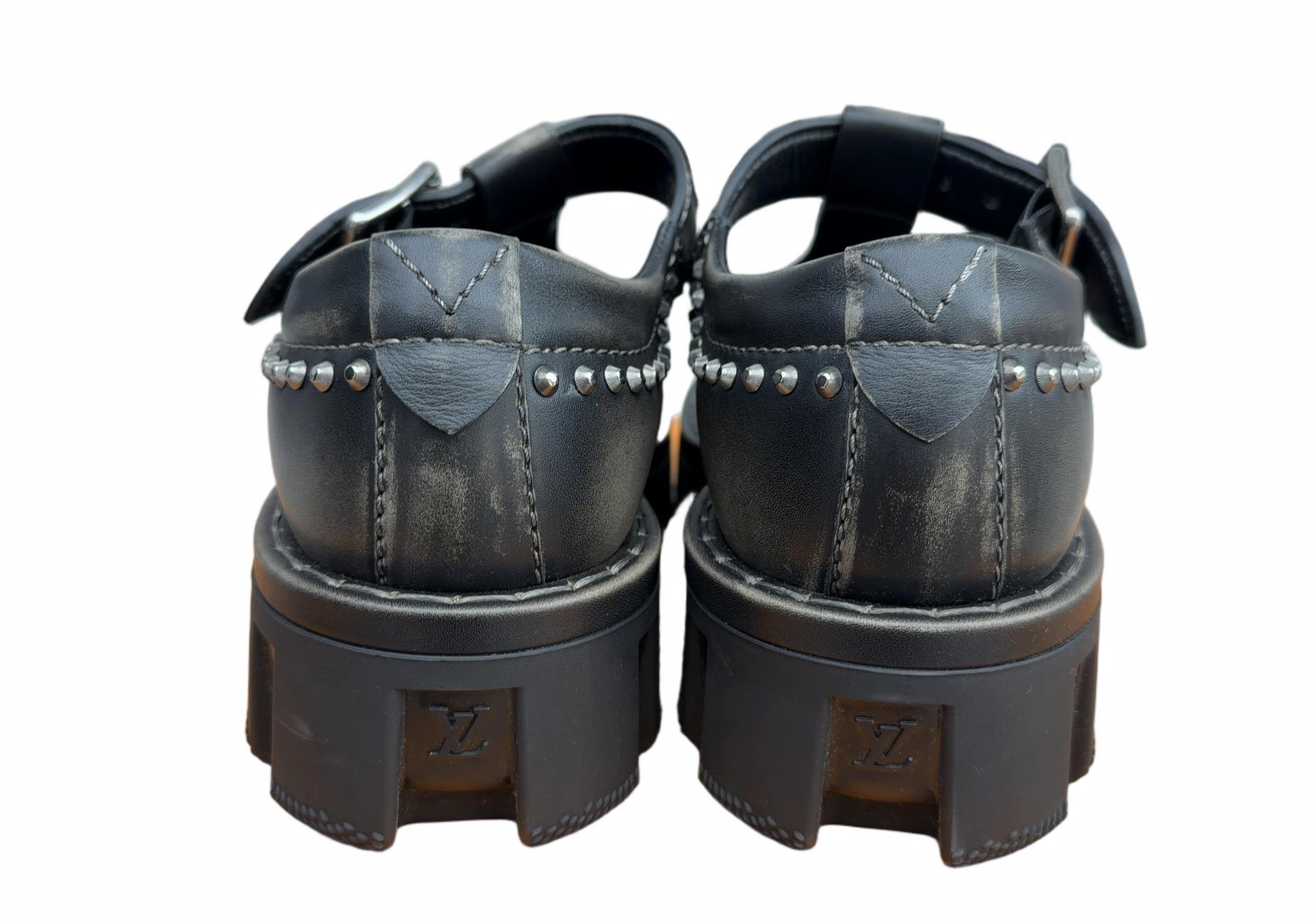 Louis Vuitton Checker Mary Jane Loafers