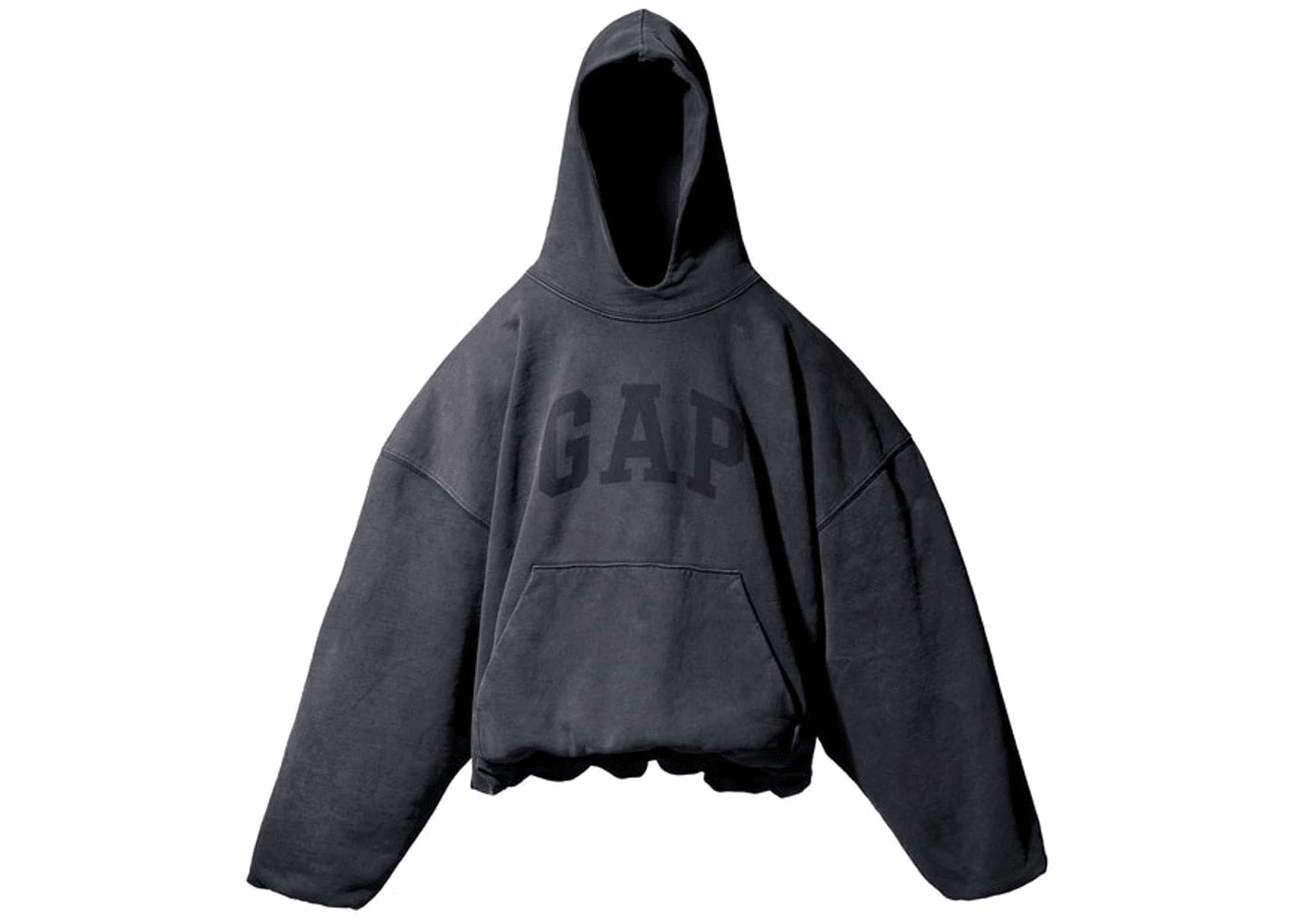 Yeezy Gap Engineered By Balenciaga Dove Hoodie Washed Black