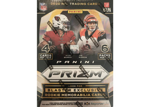 2020 Panini Prizm Football Blaster Box Lazer