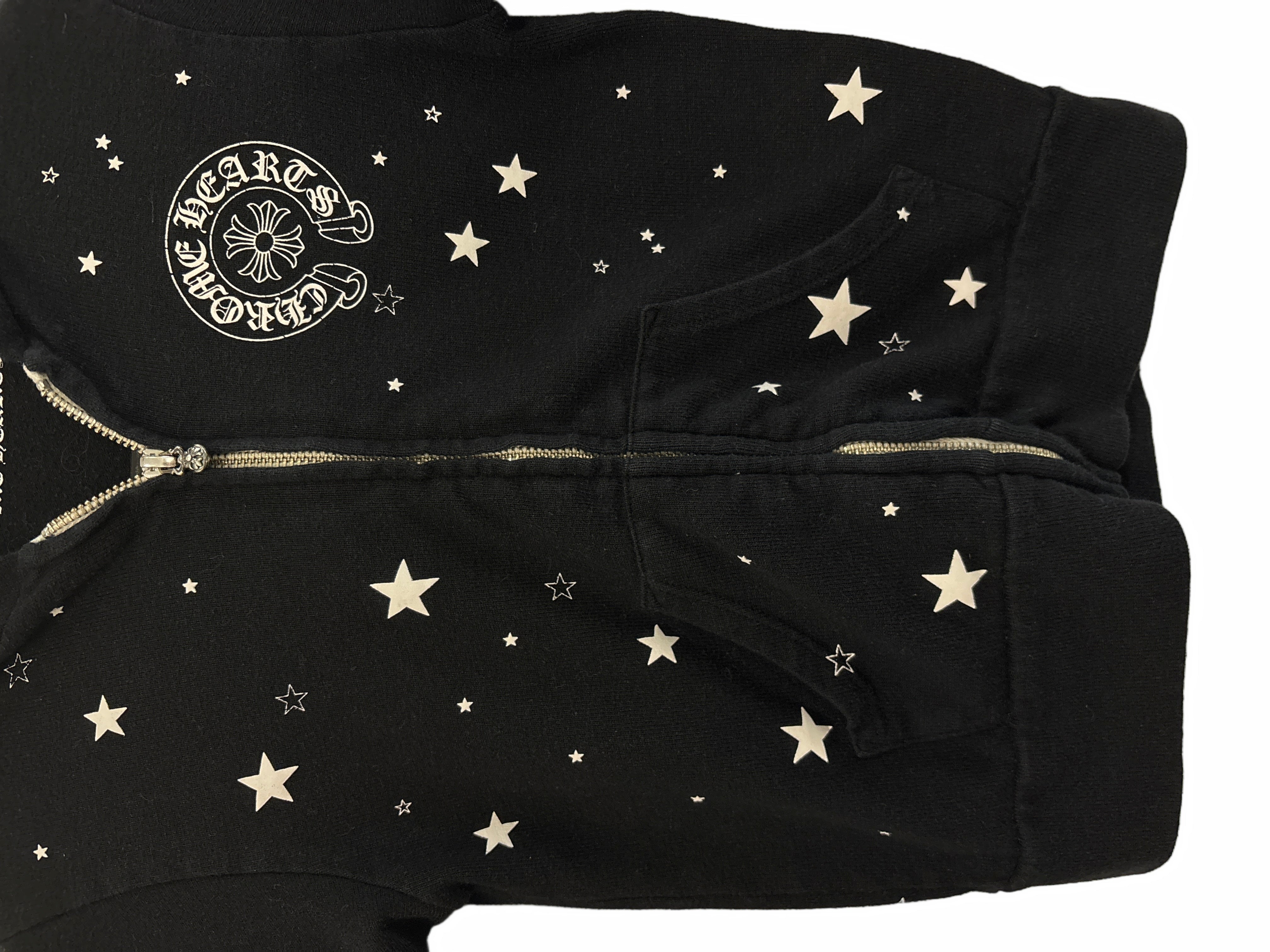 Kids Chrome Hearts Horseshoe Stars Hoodie