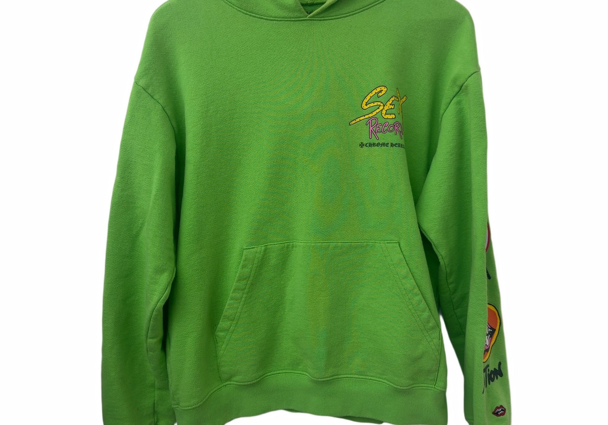 Chrome Hearts Matty Boy Sex Records Hoodie Citrus
