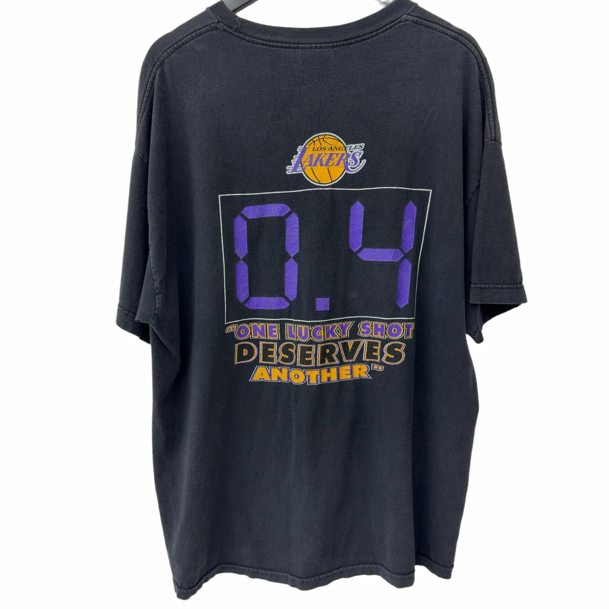 Vintage Lakers 2004 West Conference Champions Tee Black