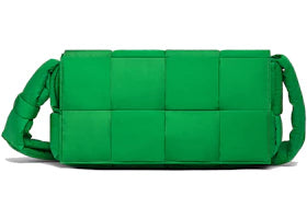 Bottega Veneta Padded Tech Cassette Parakeet