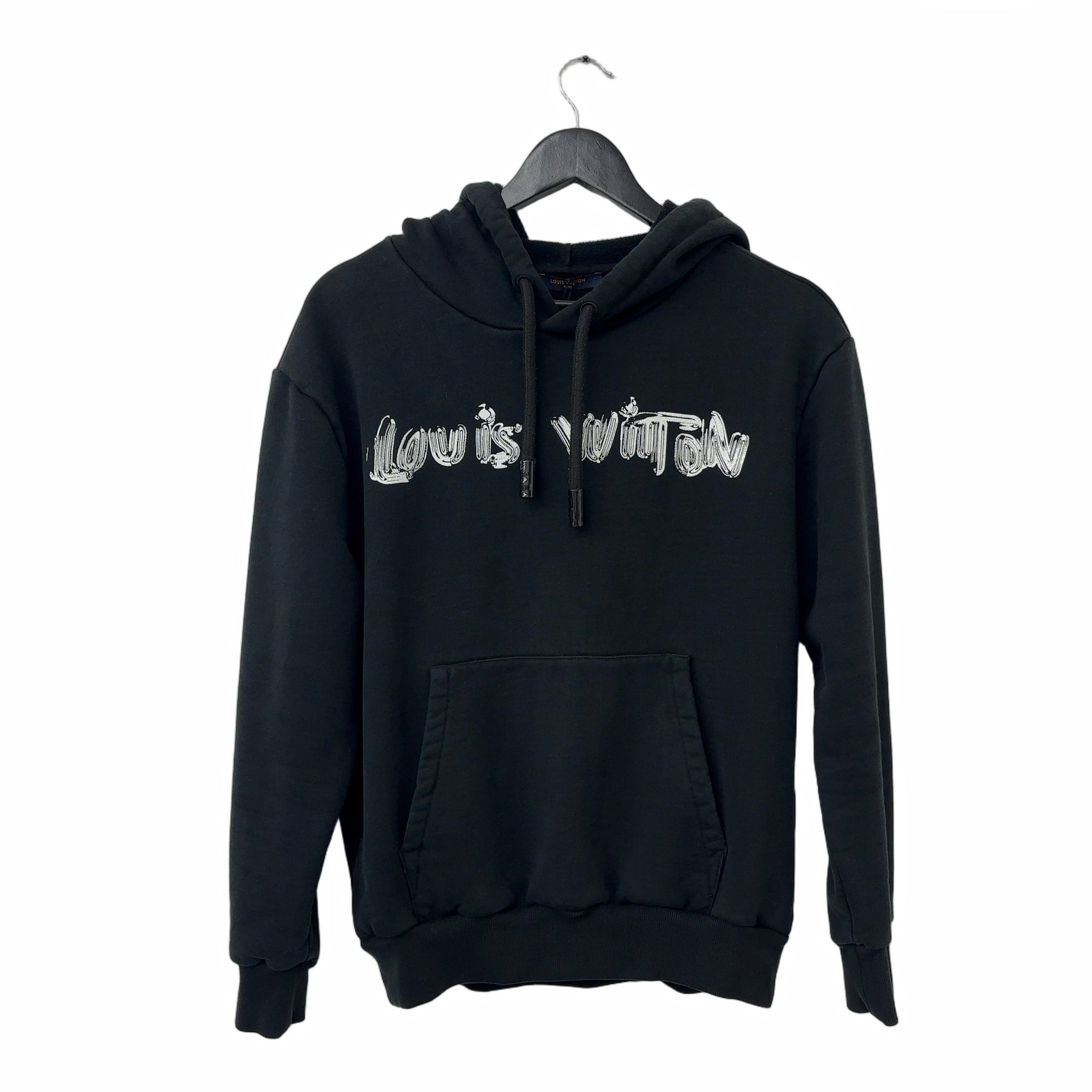 Louis Vuitton Graphic Hoodie Black