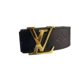 Louis Vuitton LV Initiales 40mm Monogram Belt Black