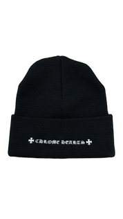 Chrome Hearts CH Logo Beanie Black/White