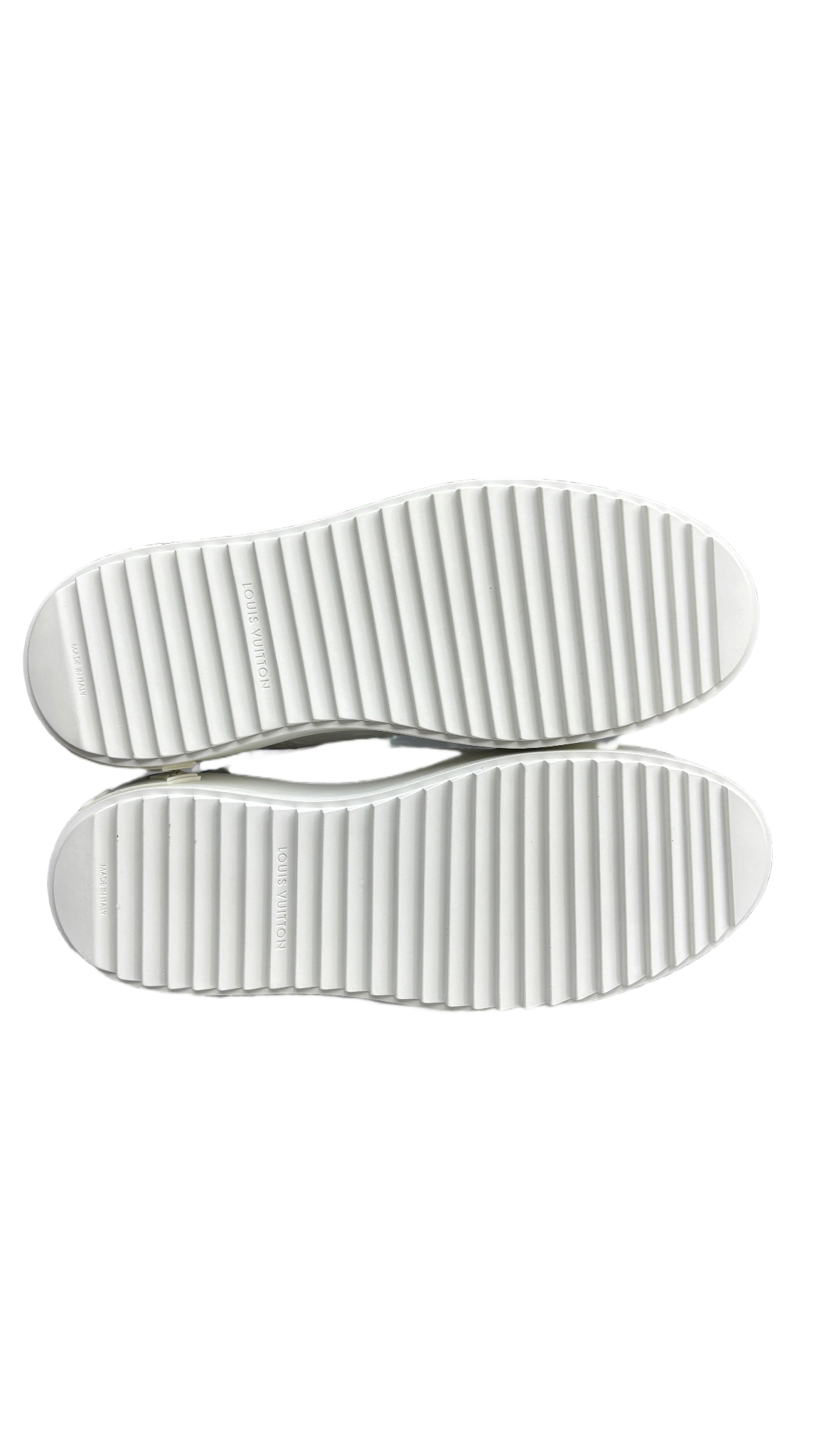 Louis Vuitton Time Out Debossed LV Monogram Leather White White (Women's)