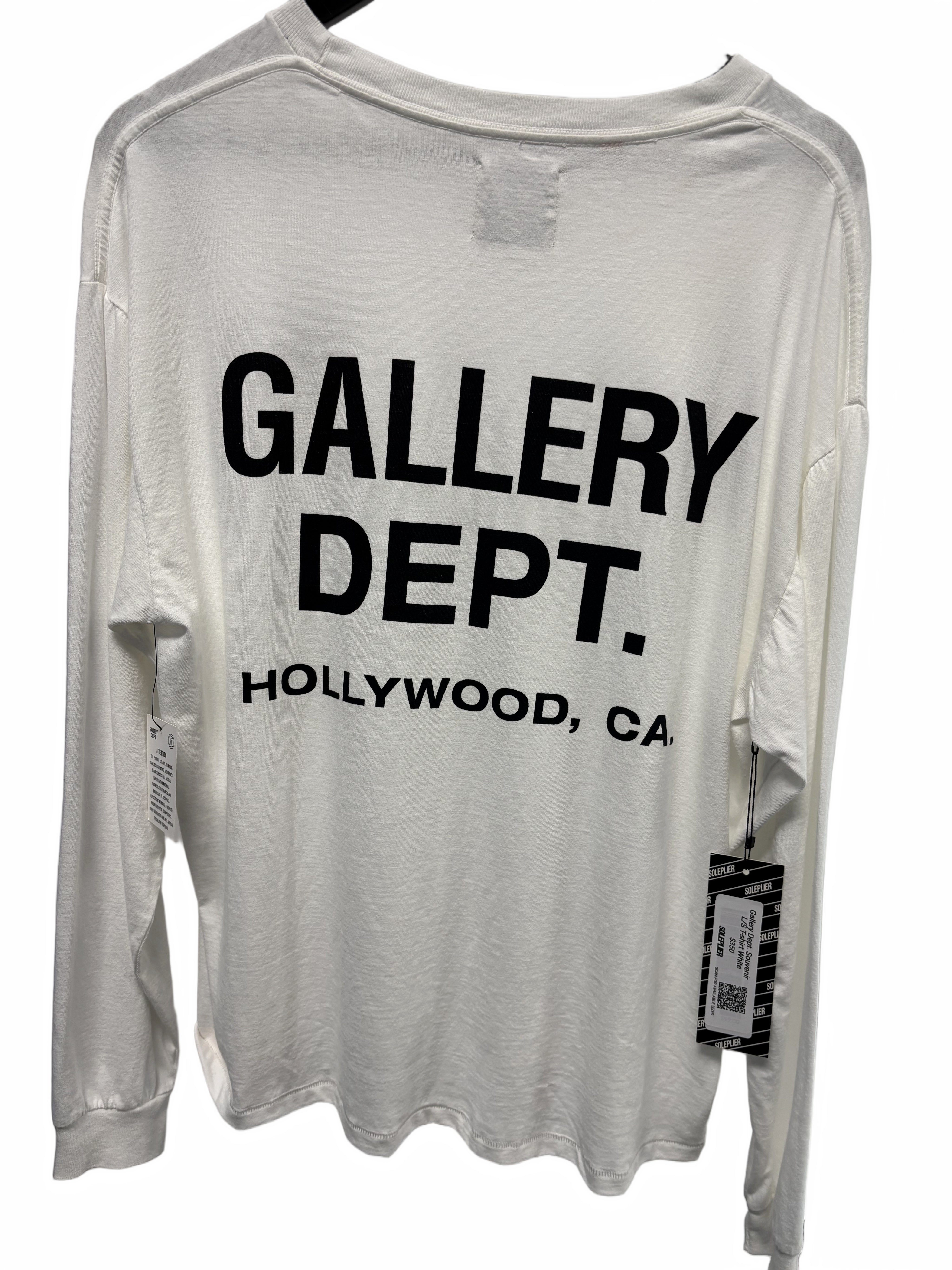 Gallery Dept. Souvenir L/S T-shirt White