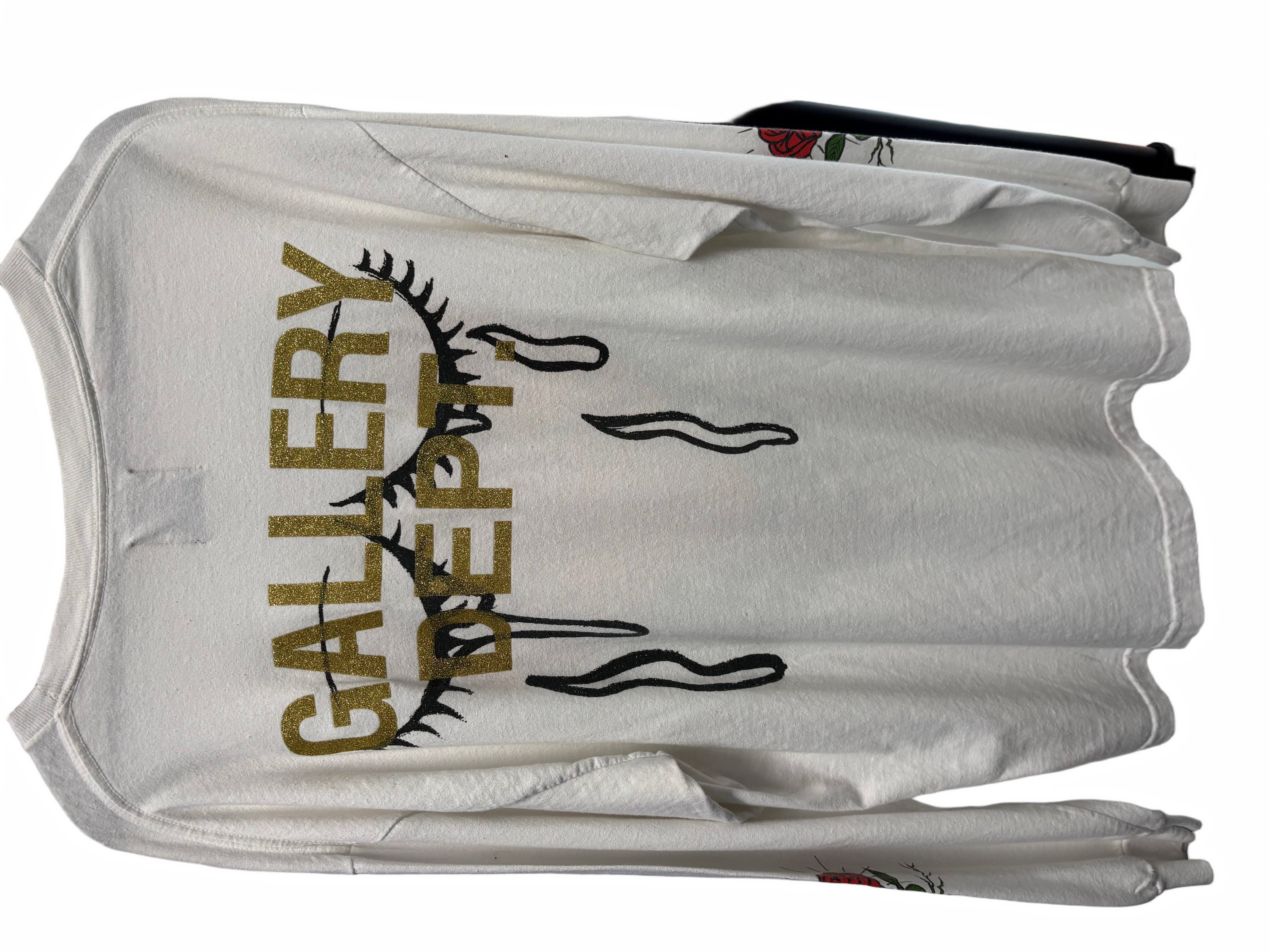 Gallery Dept. Puzzle Heart L/S Tee White
