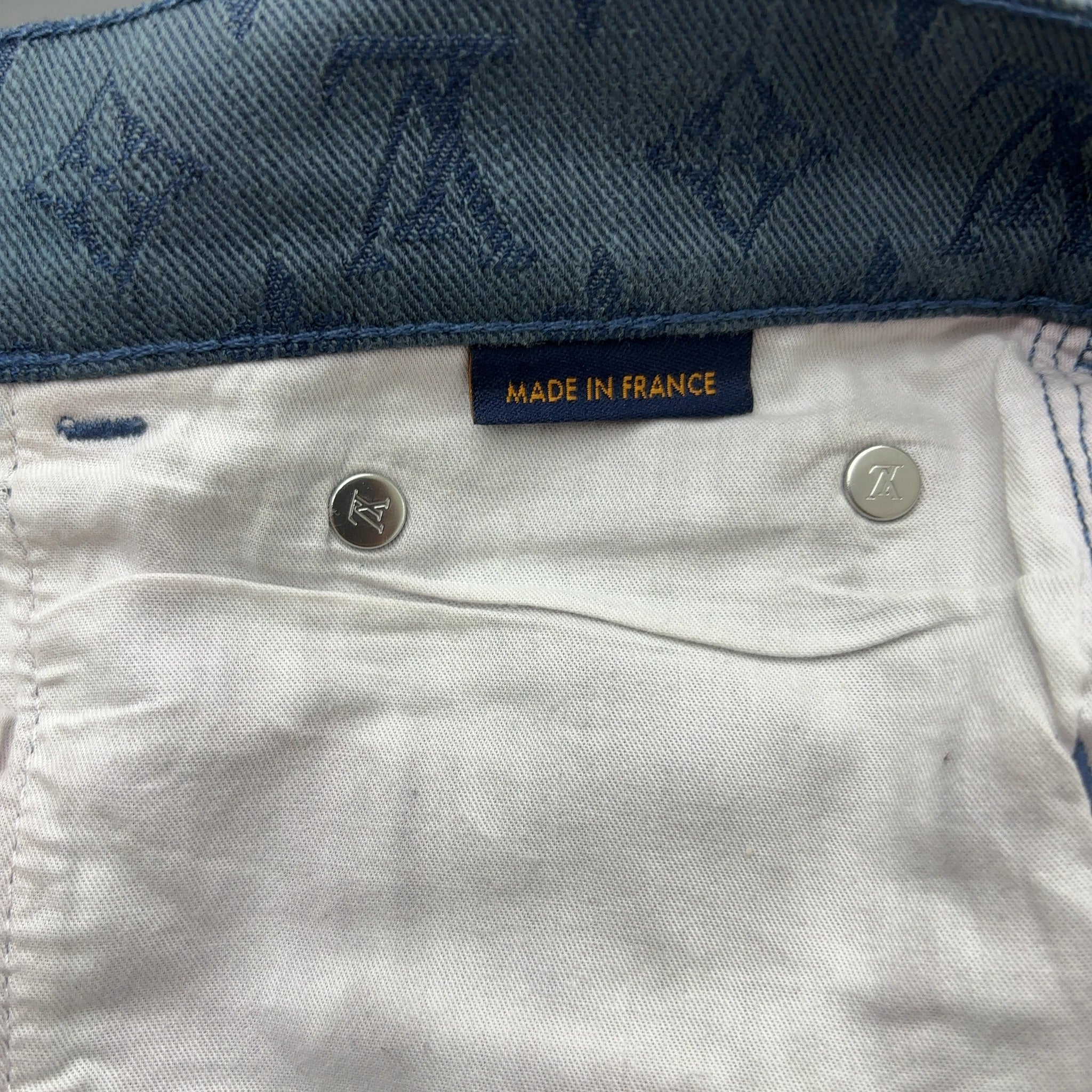 Louis Vuitton Monogram Denim Trousers