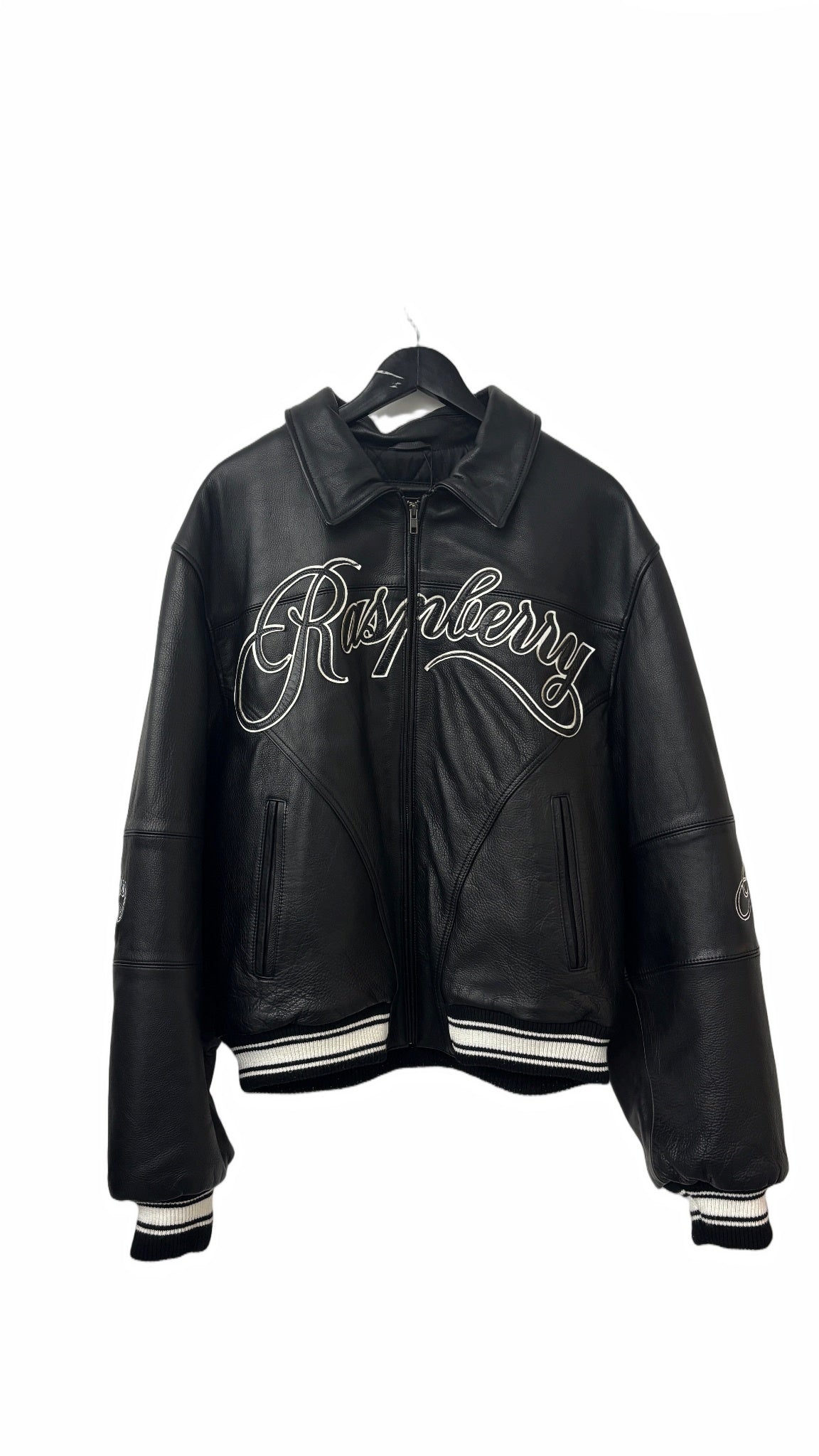 Gv Gallery Raspberry Hills GG Leather Jacket