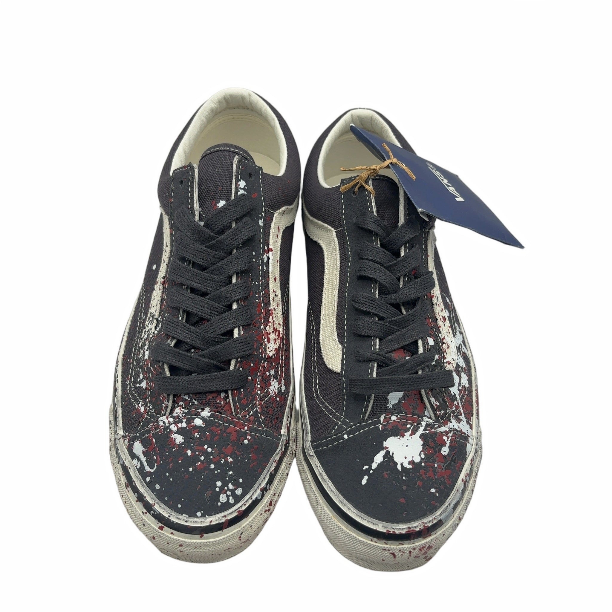Vans Premium Old Skool 36 Paint Splatter Charcoal Grey