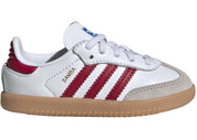 adidas Samba OG Cloud White Collegiate Burgundy Gum (TD)