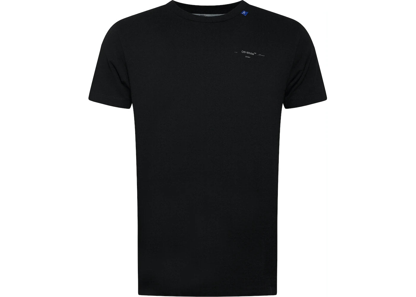 Off-White Slim Fit Backbone T-shirt Black/Silver
