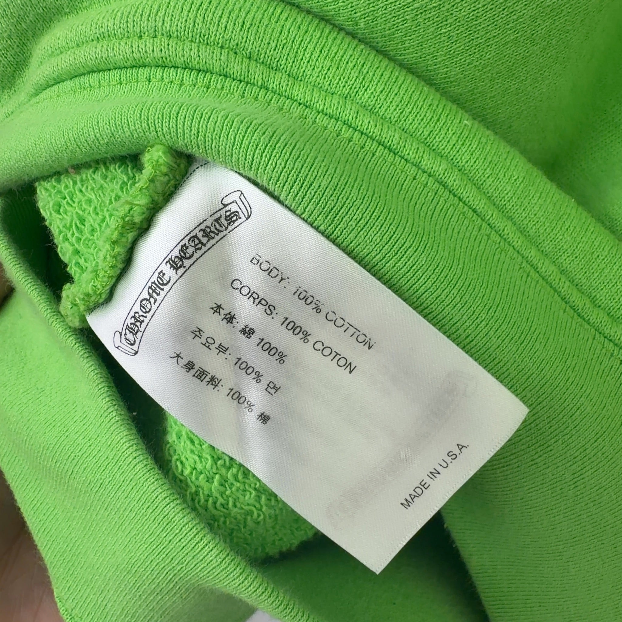 Chrome Hearts Matty Boy Sex Records Hoodie Citrus