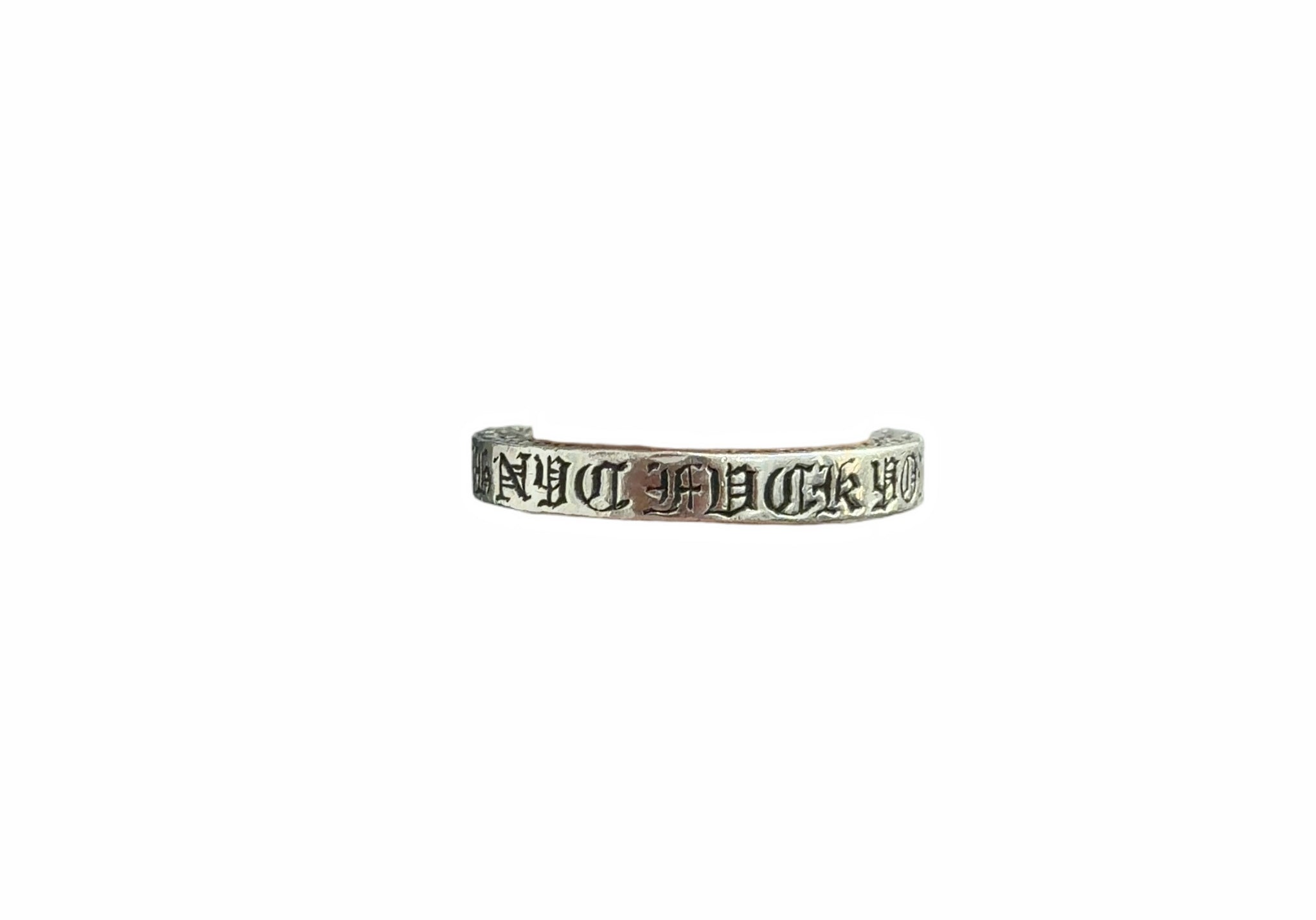 Chrome Hearts Spacer NYC 3MM Silver Ring