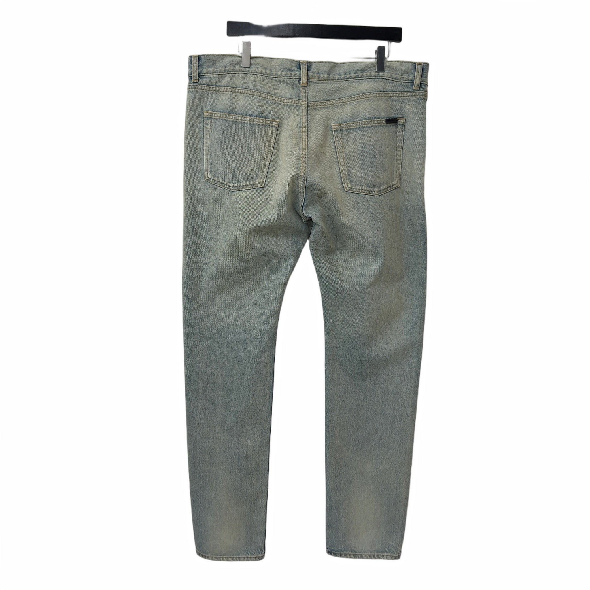 Saint Laurent Slim Fit Jeans Light Fall Blue Denim