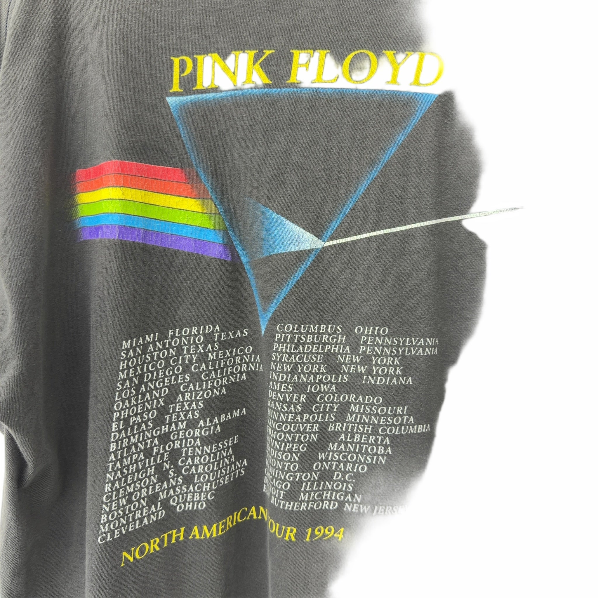 Vintage 1992 Pink Floyd Dark Side of the Moon Tee