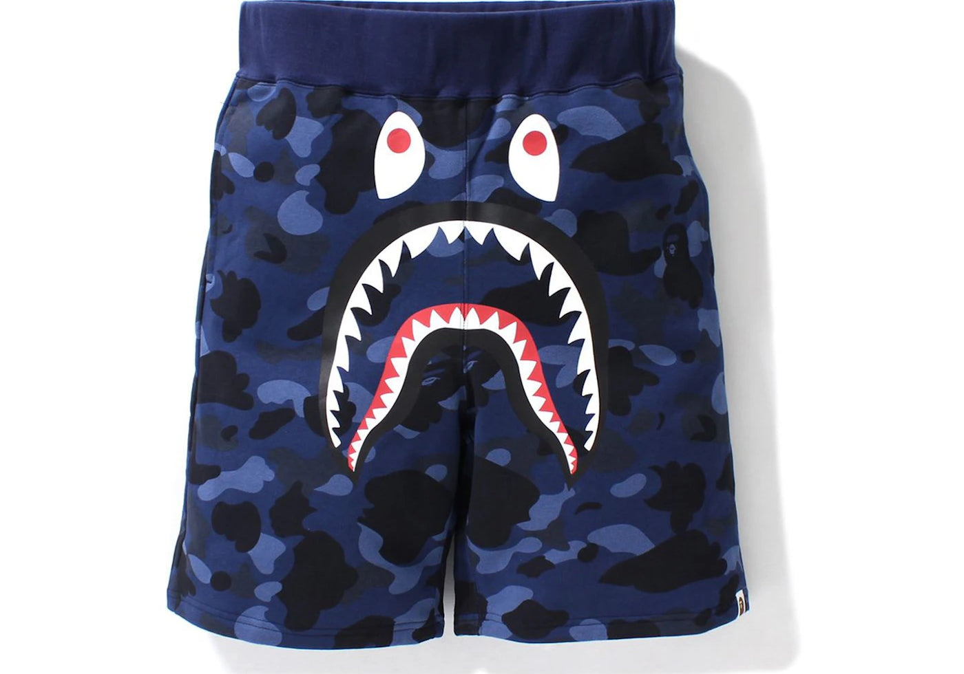 BAPE-Color-Camo-Shark-Sweat-Shorts-FW20-Navy.webp