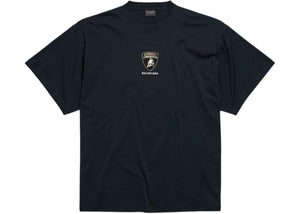 Balenciaga Automobil Lamborghini Oversized Tee Faded