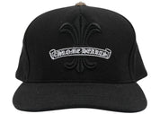Chrome Hearts Fleur Snapback Trucket Hat Black
