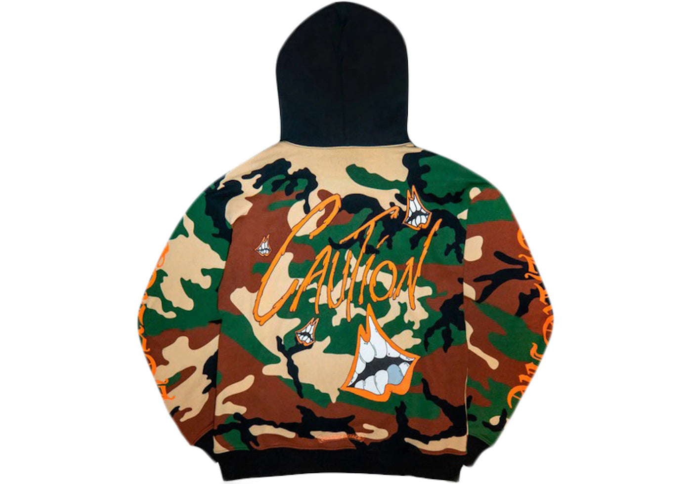 Chrome Hearts Matty Boy Caution Hoodie Camo