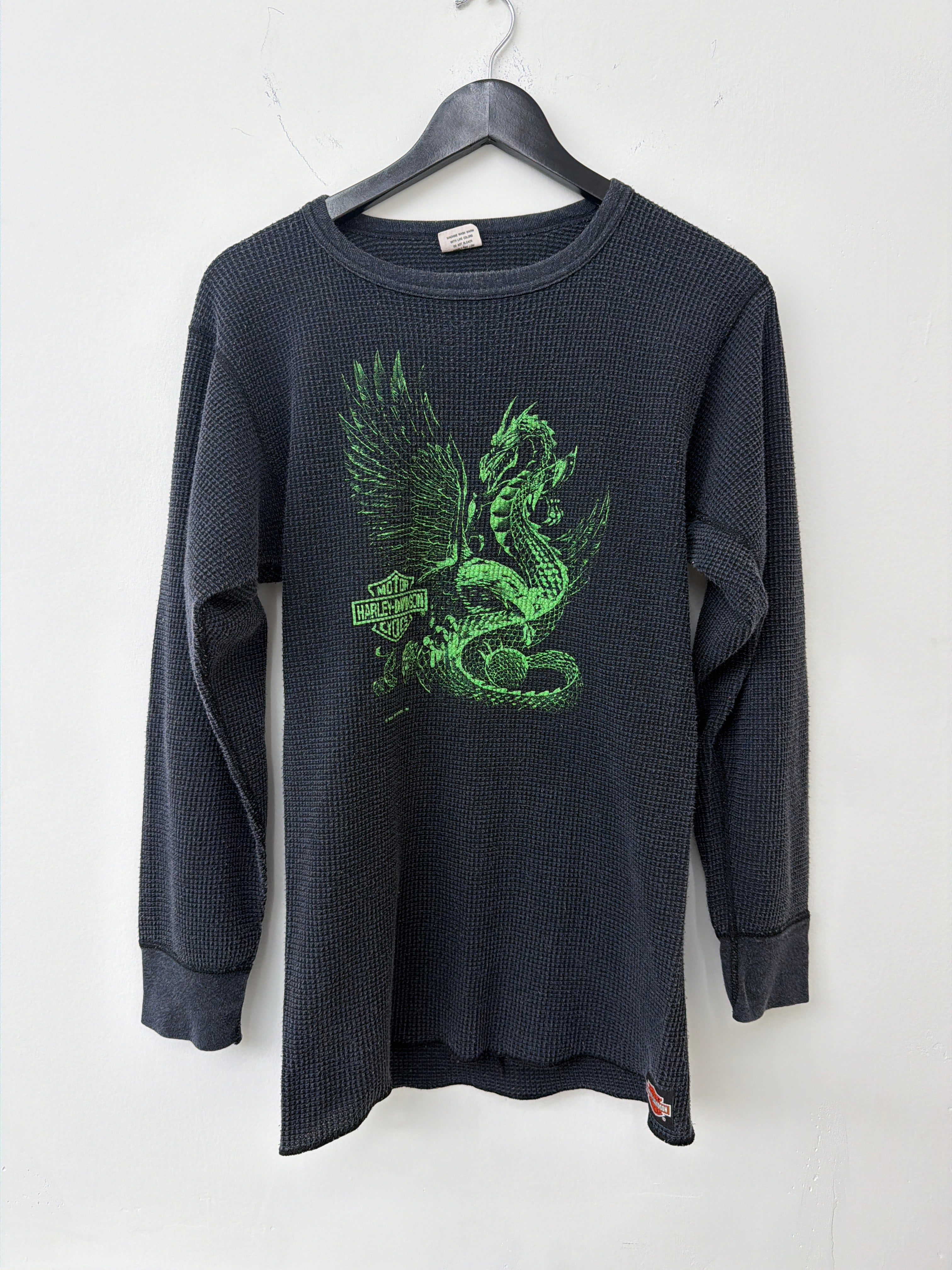 1980 Harley Davidson Thermal L/S Tee